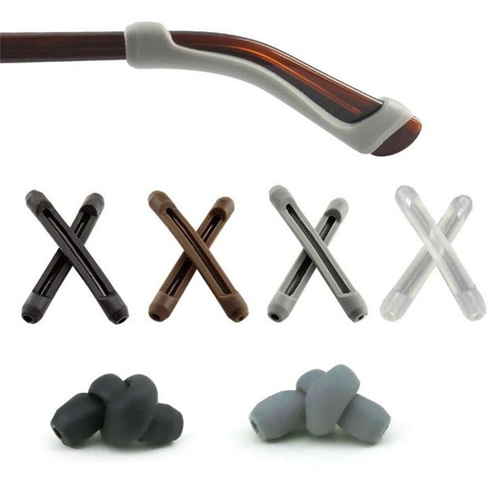 Phụ Kiện Móc Tai Bằng Silicone Chống Trượt Cho Mắt Kính