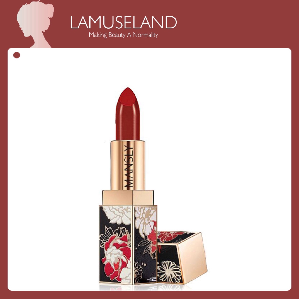 MANSLY Red Luan Heartbeat Lipstick M160 3.5g