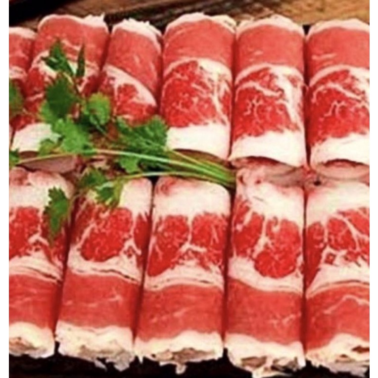 Ba Chỉ Bò Mỹ cuộn  500g