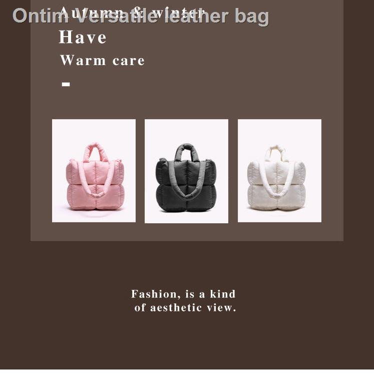 Túi tote đeo vai hình vuông bằng cotton mềm mại phong cách Âu Mỹ thời trang