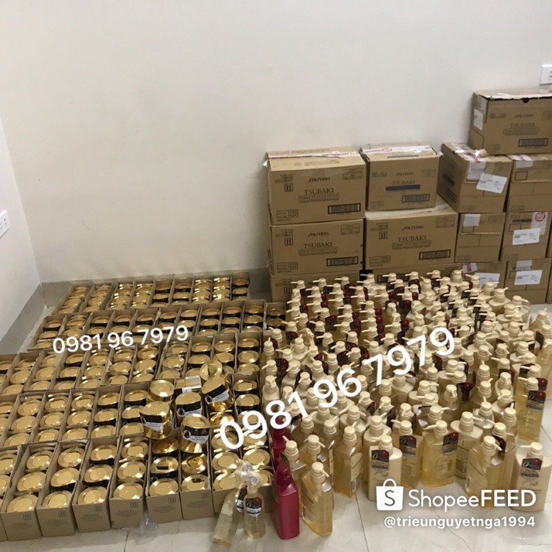 Bộ đôi gội xả Phục hồi ngăn rụng tóc Premium Repair Tsubaki 490ml/chai | BigBuy360 - bigbuy360.vn