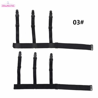 2 đai nịt cố định áo sơ mi thời trang nam