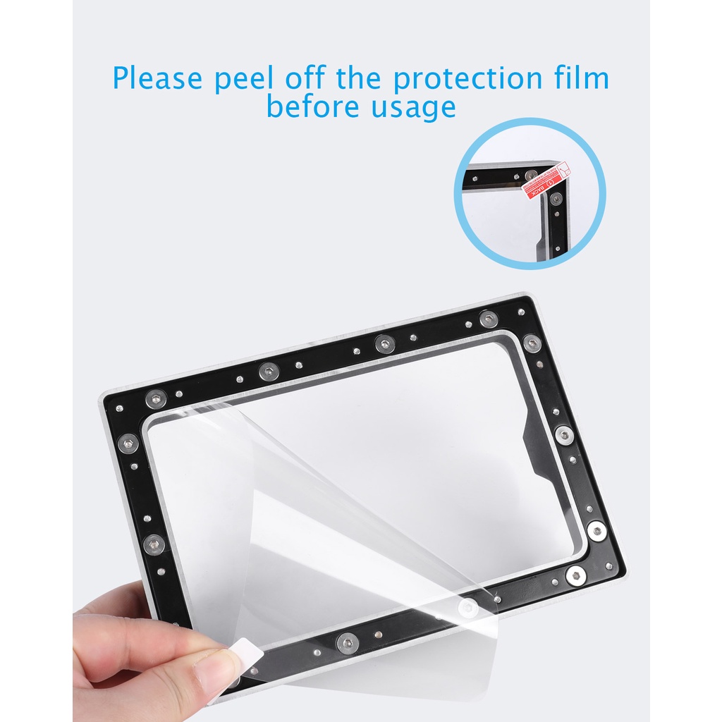 Khay Nhôm Đựng Resin VAT Tank Máy in 3D Dlp Ultra, elegoo mars 2 pro (Chính hãng)