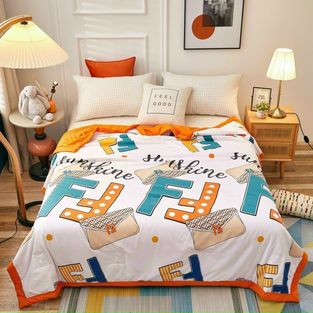 Chăn hè trần bông chất đũi 4 mùa, chăn hè thu đắp cực thích, khách hàng được chọn mẫu