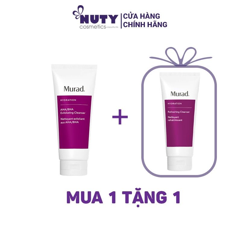 Sữa Rửa Mặt Tẩy Tế Bào Da Chết Murad AHA/BHA Exfoliating Cleanser (200ml)