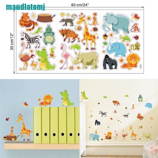 Decal Dán Tường Hình Động Vật Cho Bé
