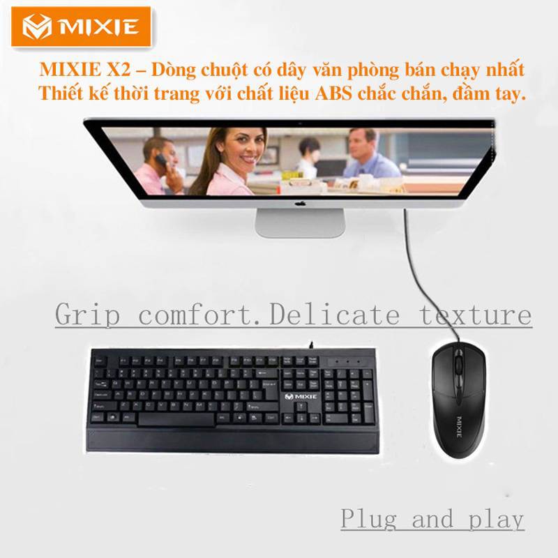 Bàn Phím Có Dây MIXIE X200 - Chính Hãng - Bảo Hành 12 Tháng.