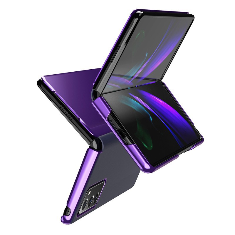 Ốp Điện Thoại Nắp Lật Tráng Gương Thời Trang Cho Samsung Galaxy Z Fold 2 W21 5g | BigBuy360 - bigbuy360.vn