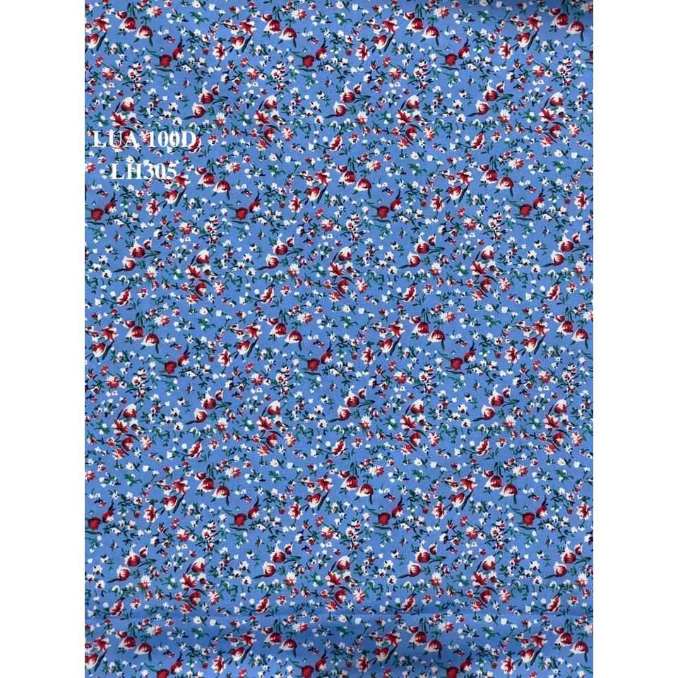 VẢI LỤA 100D HOA NHÍ - DÒNG VẢI THÔNG DỤNG - 1 MÉT X 1M5