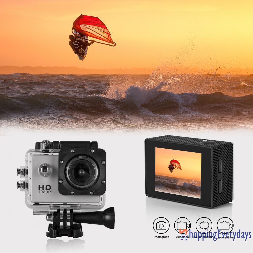 Camera Hành Trình Sv G22 Chống Nước 30m Hd 1080p 2.0inch Lcd 120 Độ