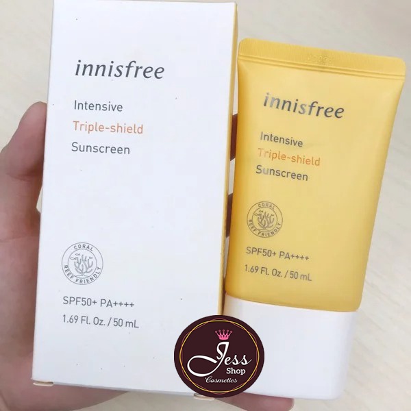 Kem Chống Nắng Innisfree Triple Shield SPF50 + PA++++ 50ml