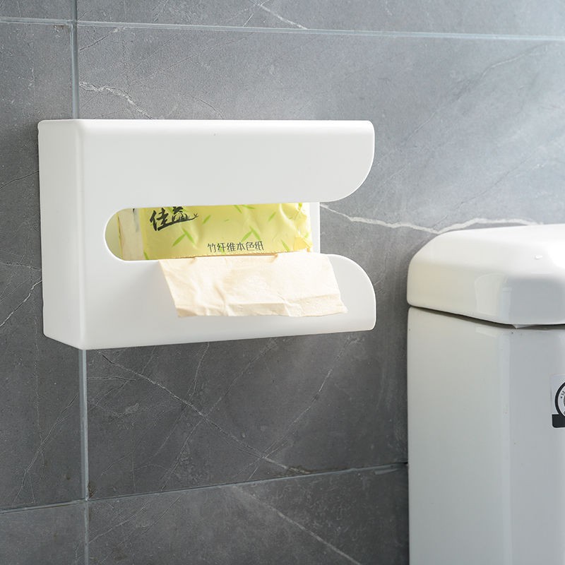 Hộp Đựng Khăn Giấy Gắn Tường Tiện Dụng Cho Nhà Bếp / Nhà Tắm