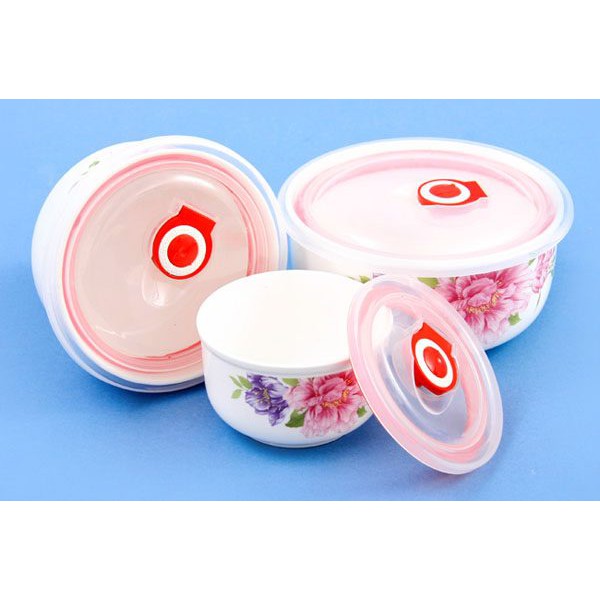 BỘ BA BÁT SỨ HÚT CHÂN KHÔNG SIÊU ĐẸP IN HOA DỄ THƯƠNG CÓ TAI CẦM HOẶC KHÔNG CÓ TAI CẦM[ƠHANGF LOẠI 1] CAM KẾT DÀY DẶN