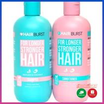 Cặp 2 chai dầu gội xả HAIR BURST xanh-hồng