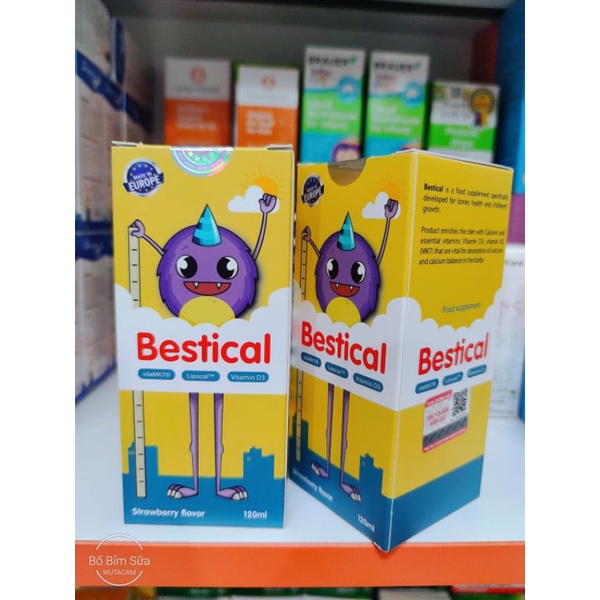 🆘 Bestical bổ sung canxi và vitamin d3k2  giúp tăng chiều cao vượt trội cho bé
