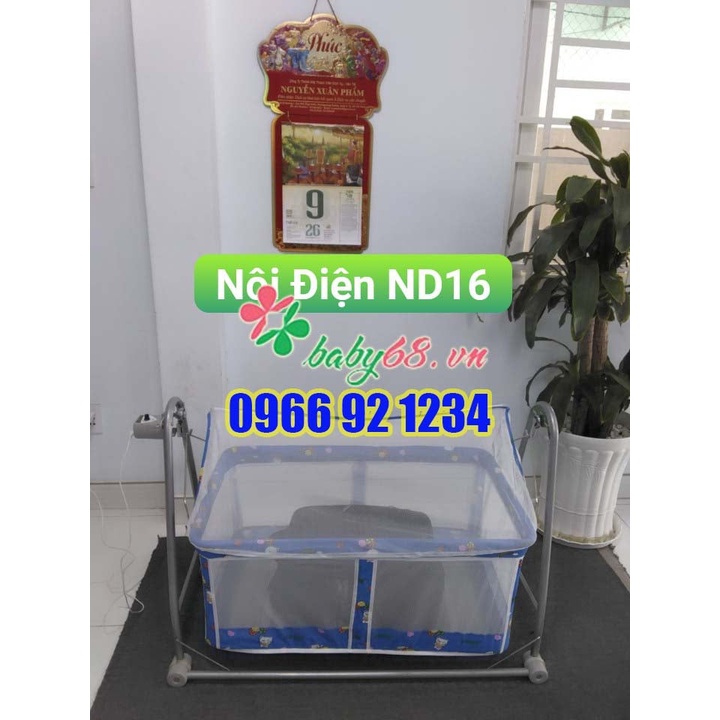 Nôi điện ND16 Sbaby, nôi tự động cho Bé