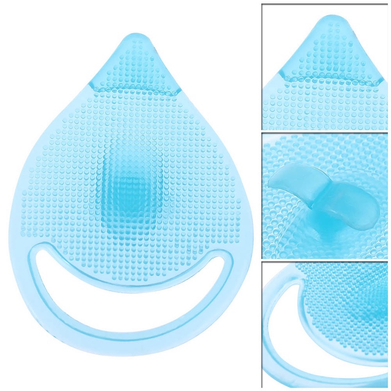 Cọ Rửa Mặt Tẩy Tế Bào Chết Bằng Silicone Tự Nhiên