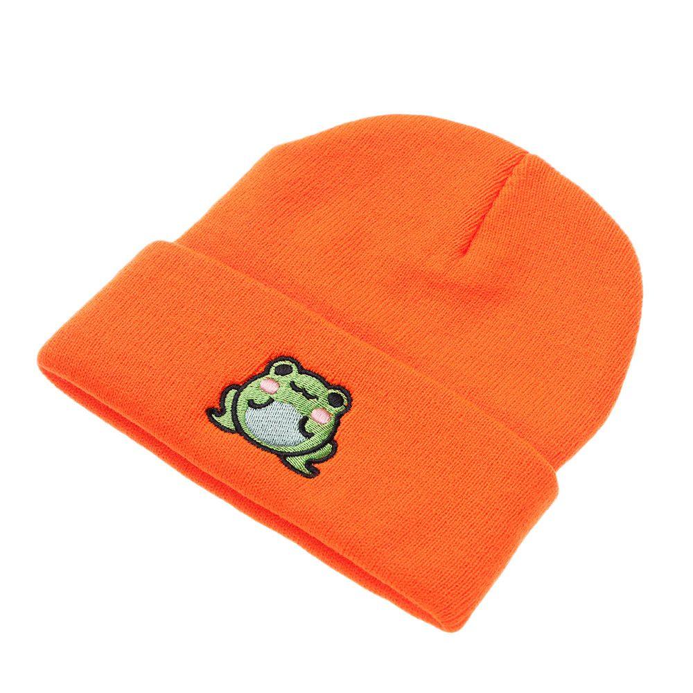 Mũ beanie Hip Hop Thêu Hình Ếch
