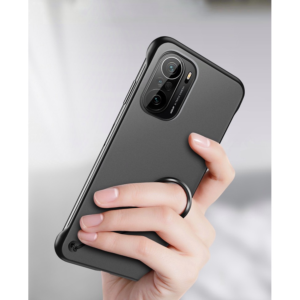 Ốp lưng Poco F3 / Redmi K40 / K40 Pro / K50 / K50 Pro / K50 Gaming / K50 Ultra nhám mờ siêu mỏng không bo cạnh