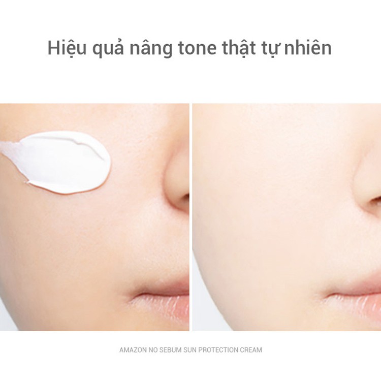 Kem Chống Nắng Không Gây Kích Ứng Soonnoc Amazon No Sebum Sun Protection Cream GomiMall | BigBuy360 - bigbuy360.vn