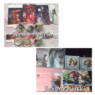 Set 1 số phụ kiện trong blind item Cẩm Phong showroom: Hệ thống, Thiên quan, Ma đạo