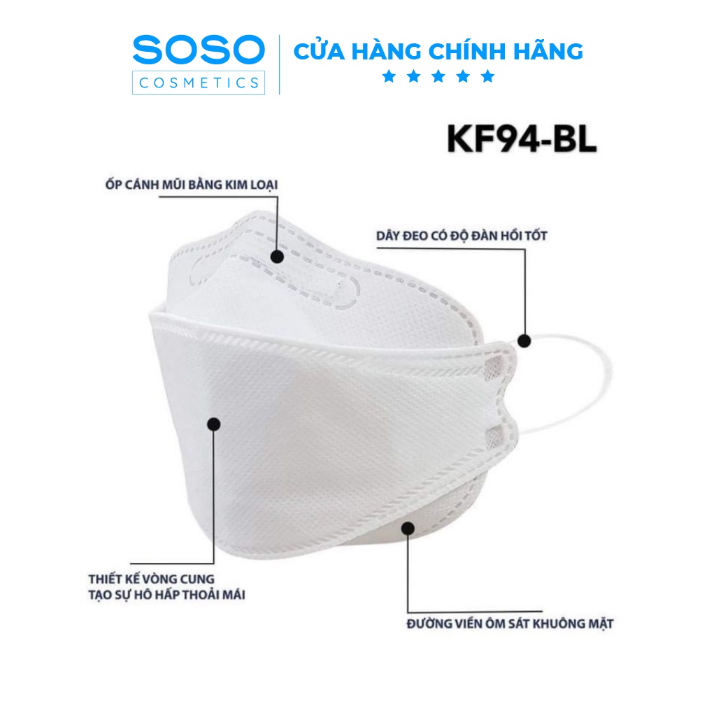 Khẩu Trang 4 Lớp 4D KF94 An Phong Kháng Khuẩn, Lọc Bụi Mịn Chuẩn Hàn Quốc - [ 50 Chiếc ]