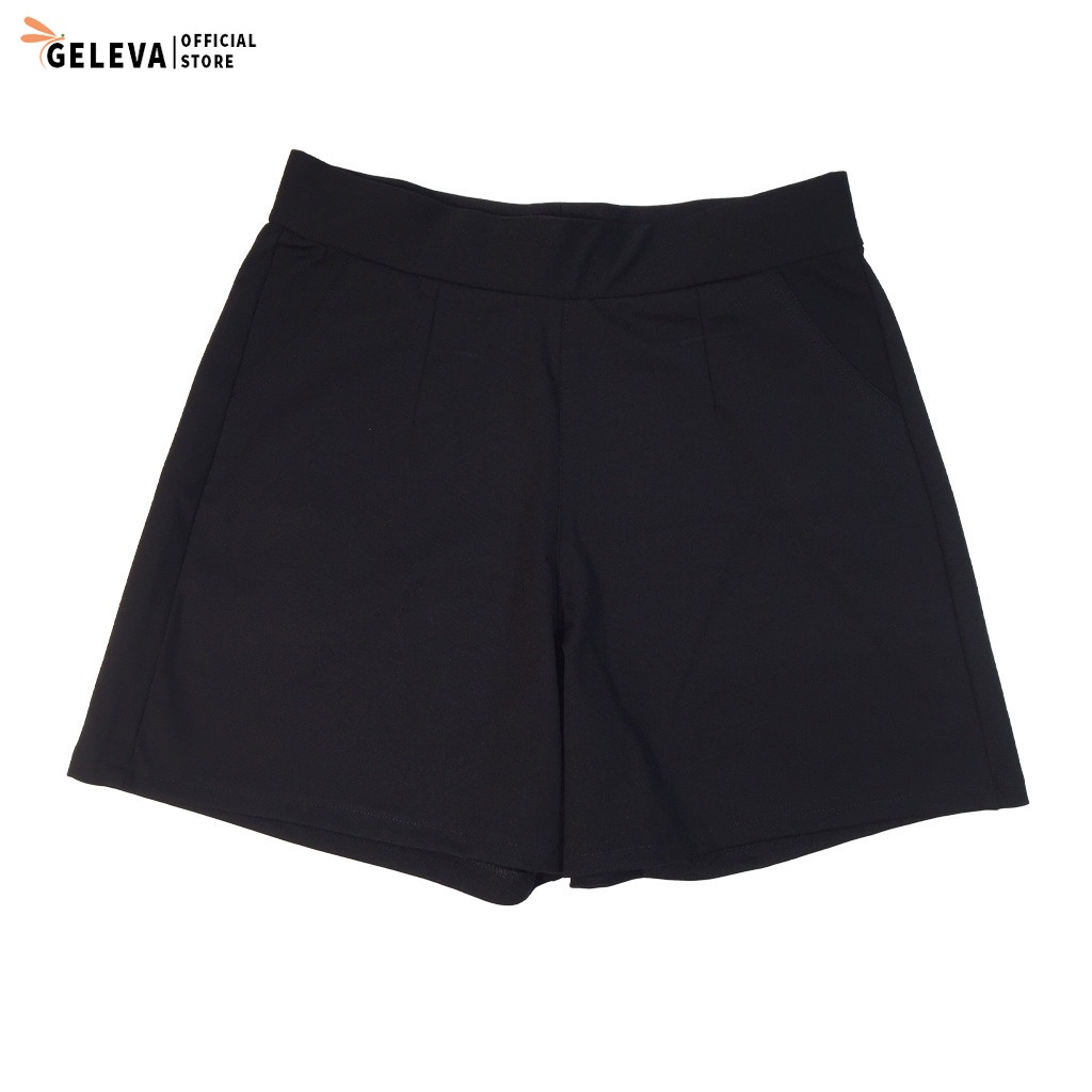 Quần đùi short sooc vải Umi hàn co giãn dày dặn Geleva LEG428