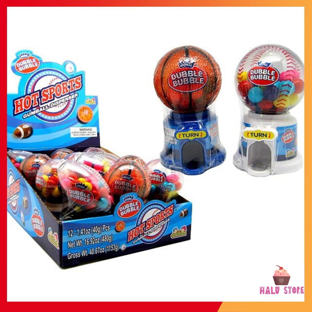 [ SIÊU HOT] Máy bán kẹo Gumball Dubble Bubble Canada 40g