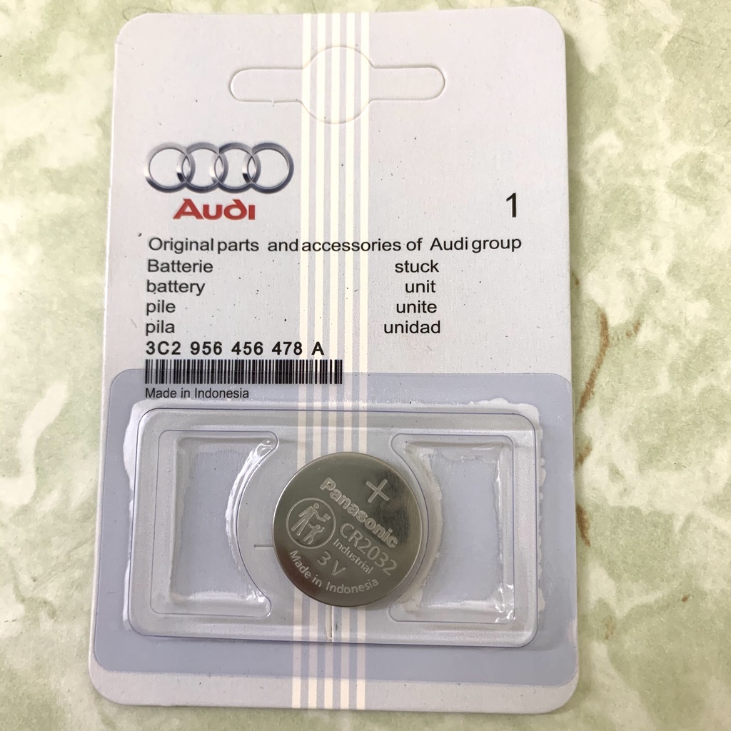 Pin Cúc Áo CR2032 Dùng Cho Pin Chìa Khóa Xe Ôto Audi