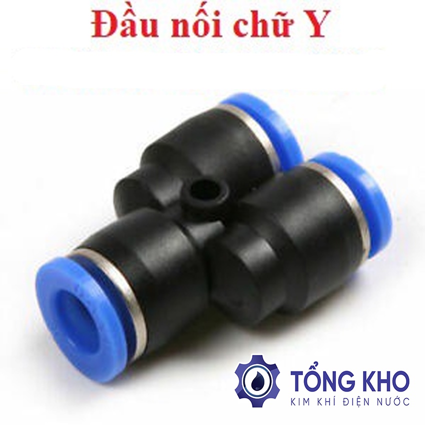 Đầu nối PY chữ Y khí nén, phun sương đầy đủ kích thước - Tổng kho kim khí điện nước