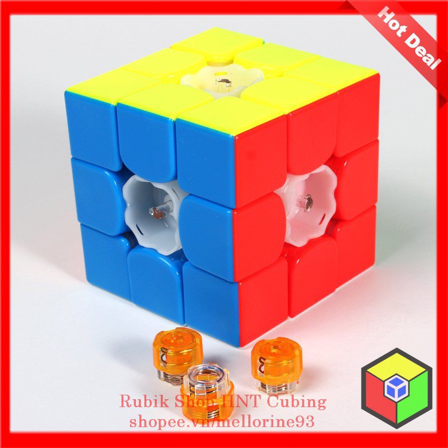 Rubik 3x3 Gan Monster Go MG3 3x3x3 Đồ Chơi Rubic Khối Lập Phương 3 Tầng HNT Cubing