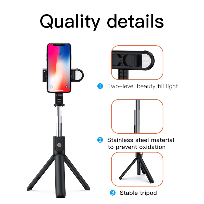 Gậy Chụp Ảnh Selfie Niye Kết Nối Bluetooth Đa Năng | BigBuy360 - bigbuy360.vn