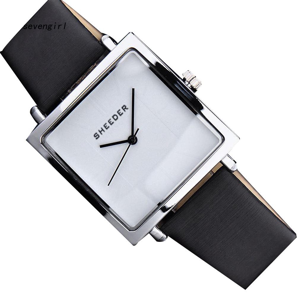 Đồng Hồ Đeo Tay Mặt Vuông Phong Cách Vintage Thời Trang Cho Nữ