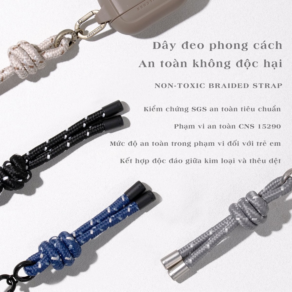 Ốp chống sốc DEVILCASE dành cho tai nghe AirPods 3 / AirPods Pro 2 / AirPods 1/2 - Chính hãng cao cấp