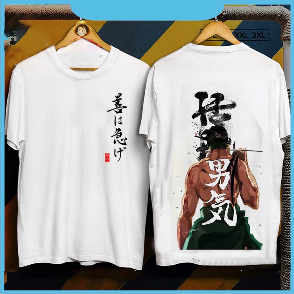 Nhiều mẫu - Áo Thun Roronoa Zoro One Piece Cực Chất | Áo One Piece Zoro Đảo Hải Tặc Siêu Đẹp OP8