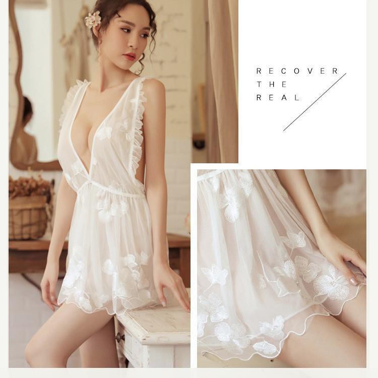[Siêu Phẩm - Sang Đẹp] Váy ngủ sexy ren hoa nữ hoàng quyến rũ B1027 | BigBuy360 - bigbuy360.vn