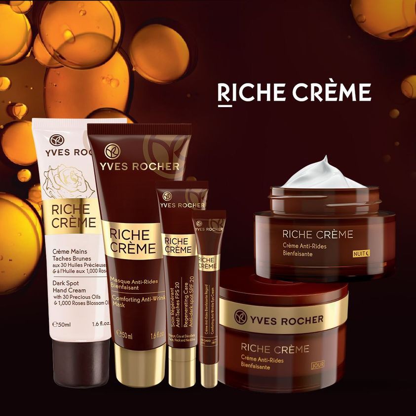 Kem dưỡng chống Nhăn Ngày và Đêm Yves Rocher Riche Creme