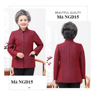 Áo khoác dạ người già, người lớn tuổi NGD15T NGD15