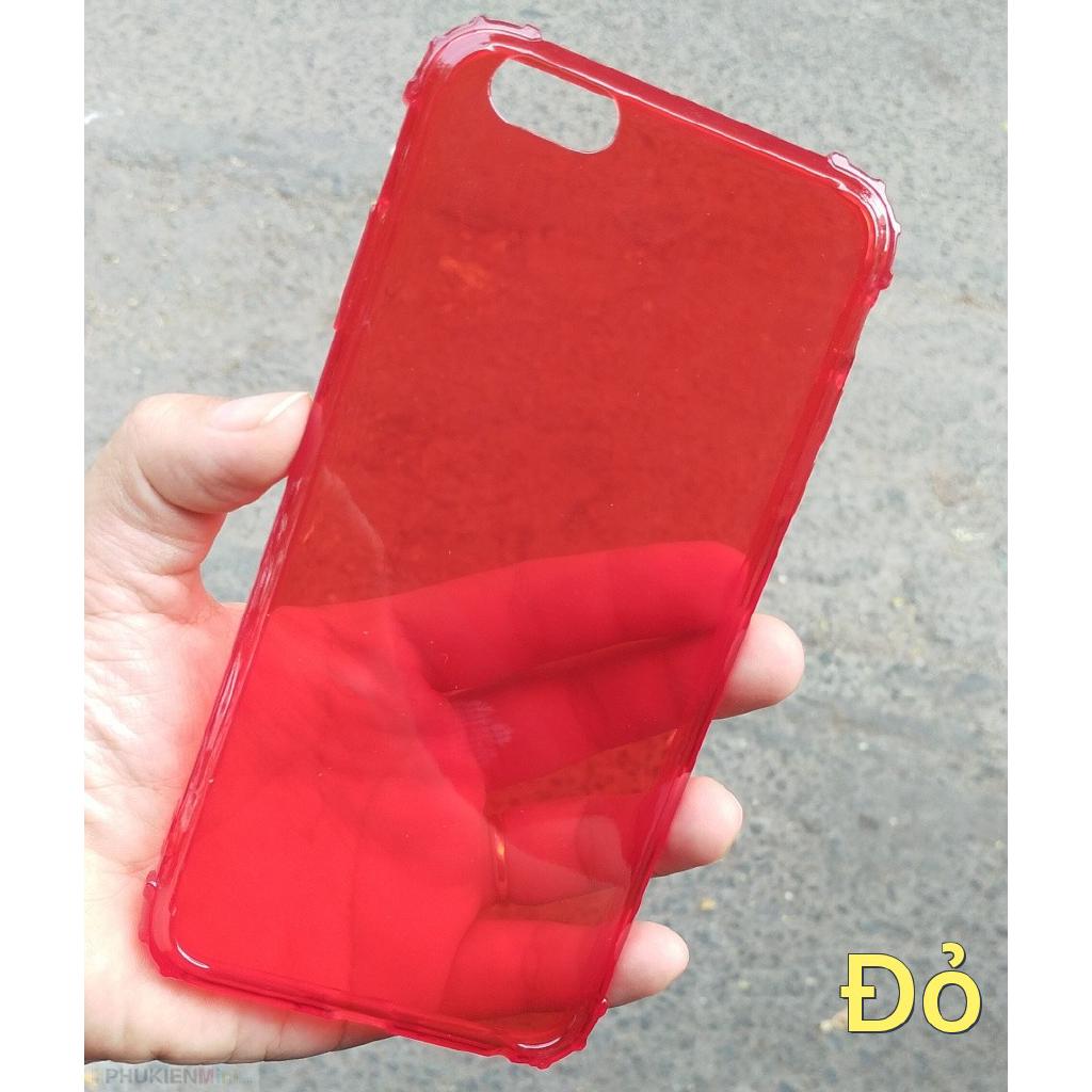 Ốp lưng chống sốc gờ cao 4 góc màu trong cho iPhone 6 Plus / iPhone 6s Plus giá rẻ
