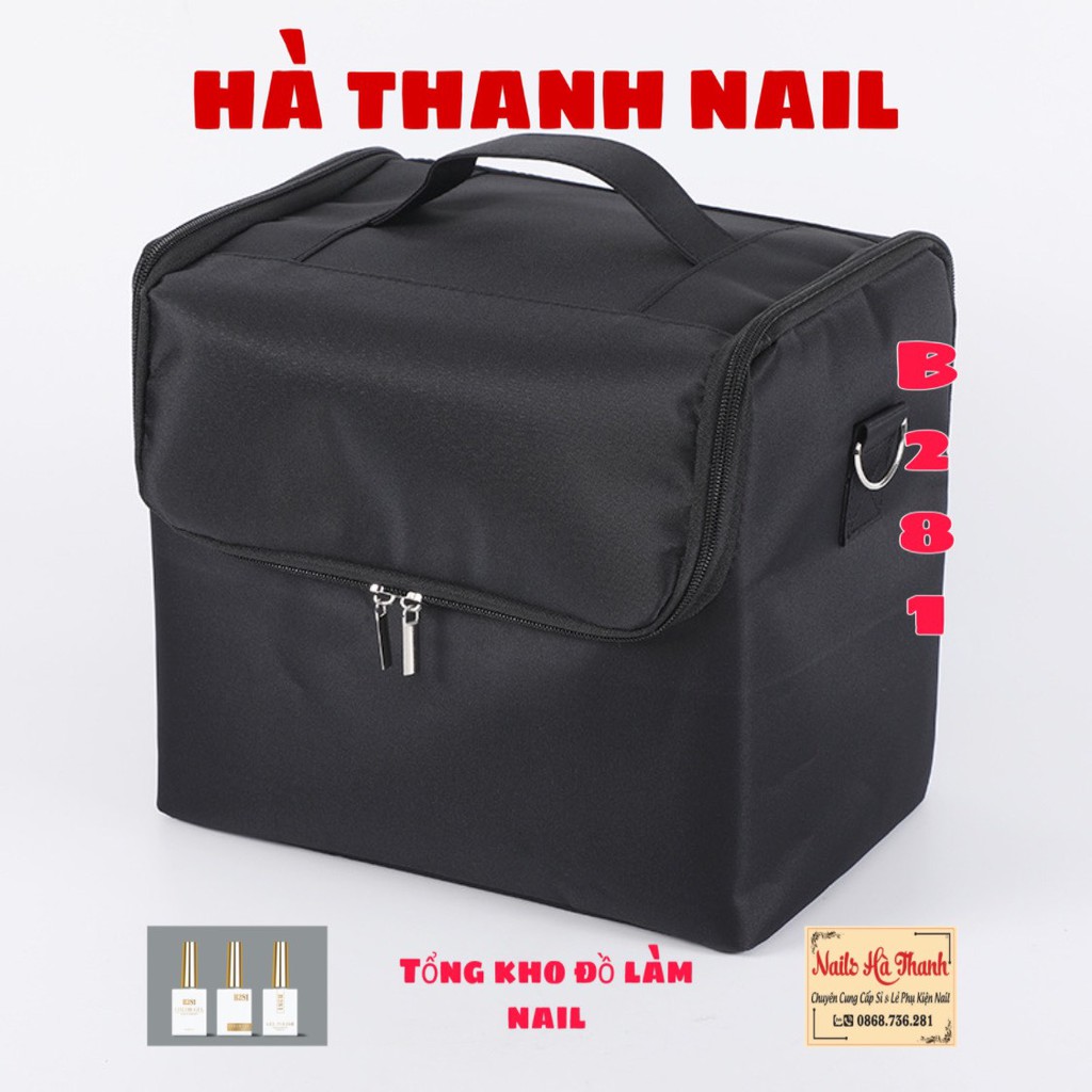 [ SALES ] Cốp Vải Đựng Đồ Nail Mi Cho Học Viên Size 29*27*21 Cm