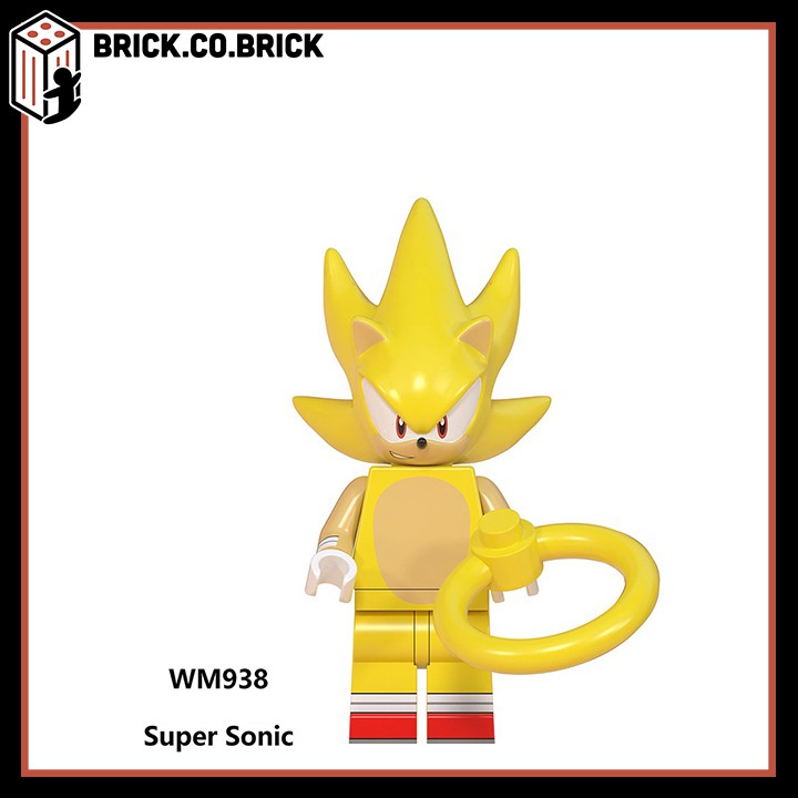 WM6086 - Đồ chơi lắp ráp minifigure nhân vật những người bạn của Sonic trong tựa game Sonic The Hedgehog