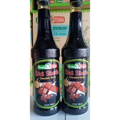 Siro Socola Mama chai 700ml