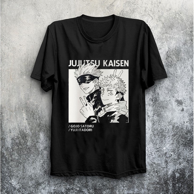 HOT - Mẫu áo thun Jujutsu Kaisen Gojo & Yuji  độc đẹp giá rẻ