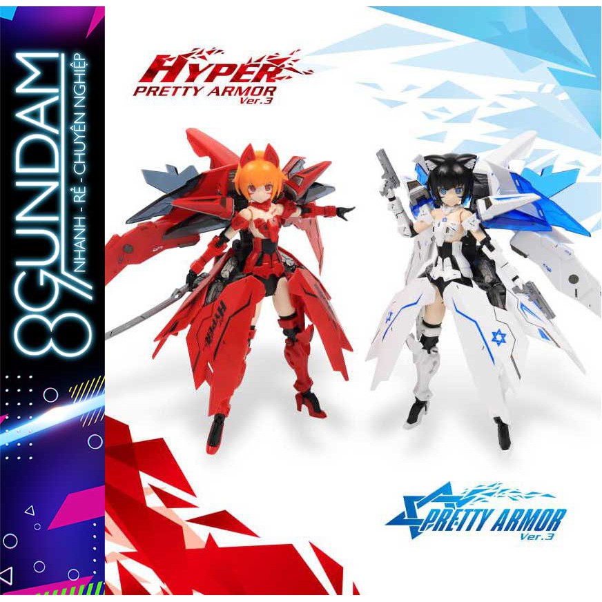 Mô Hình Lắp Ráp Frame Arms Girl Pretty Armor ver. 3.0