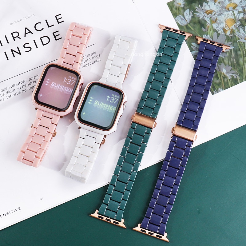 Dây Đeo Đồng Hồ Apple 44mm 40mm 38mm 42mm Thời Trang Cho iwatch Serie 3 4 5 6 se 7