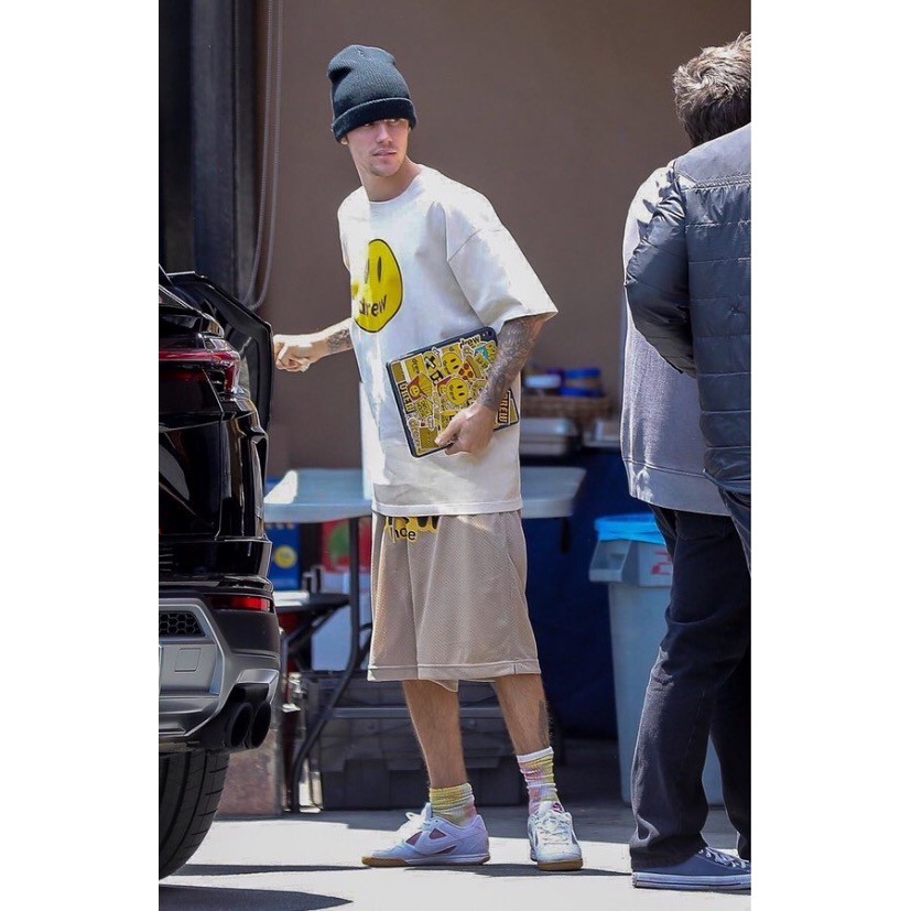 Áo thun Drew dáng rộng phong cách justin bieber | BigBuy360 - bigbuy360.vn