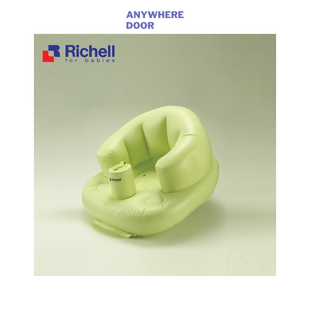 Ghế hơi tập ngồi Richell cho bé 7-24M