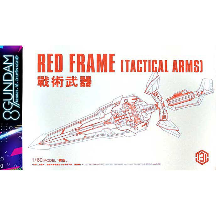Mô Hình Lắp Ráp Đại Kiếm Tactical Arms dành cho PG Astray Red Frame