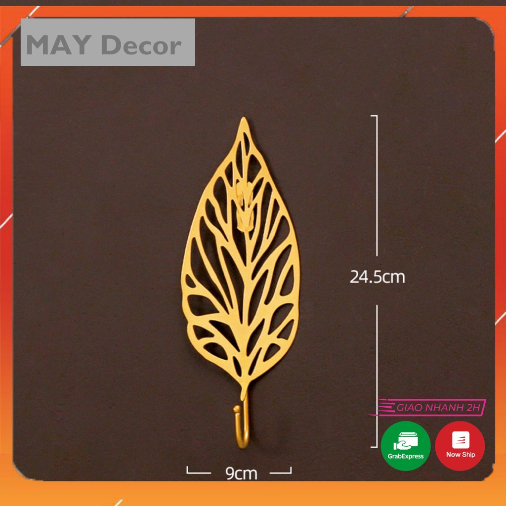 Móc treo tường trang trí decor đẹp treo đồ phụ kiện trang sức sang trọng nổi bật MAY Decor MT01