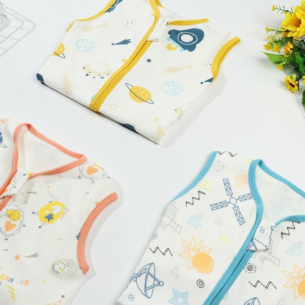 Túi Ngủ Cotton Không Tay Dành Cho Bé